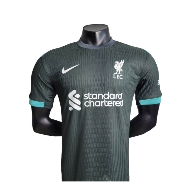 Camisa Liverpool Away 24/25 Verde  - Versão Jogador