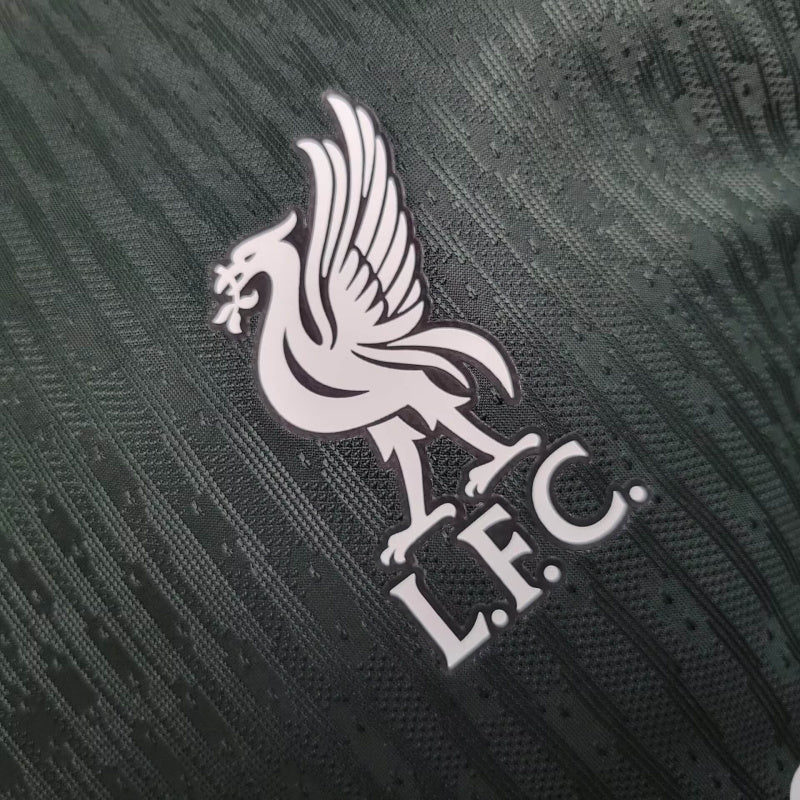 Camisa Liverpool Away 24/25 Verde  - Versão Jogador