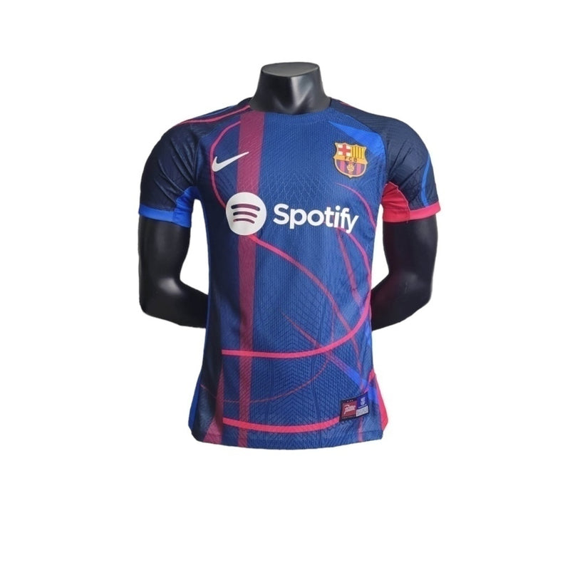 Camisa Barcelona Edição Especial 24/25 Azul - Versão Jogador