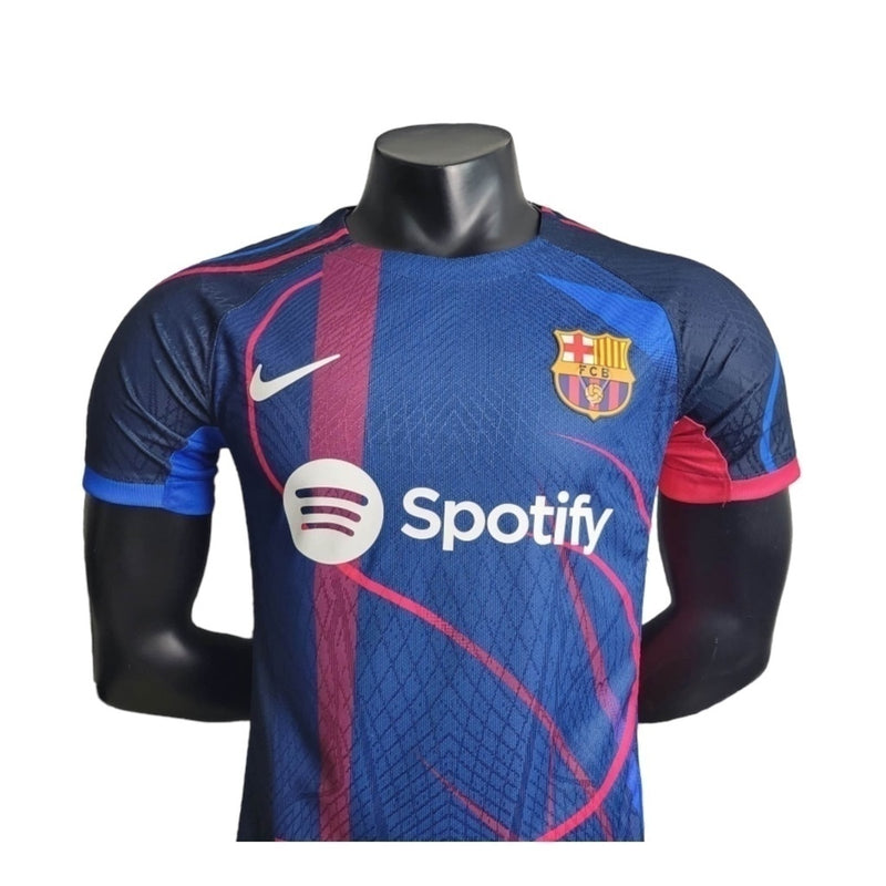 Camisa Barcelona Edição Especial 24/25 Azul - Versão Jogador