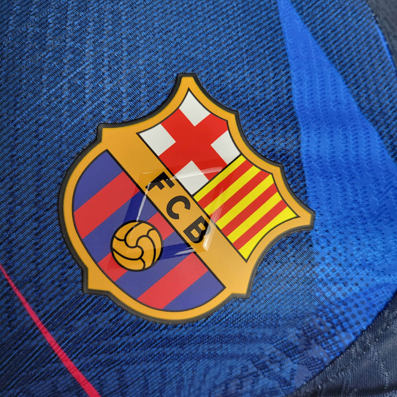 Camisa Barcelona Edição Especial 24/25 Azul - Versão Jogador