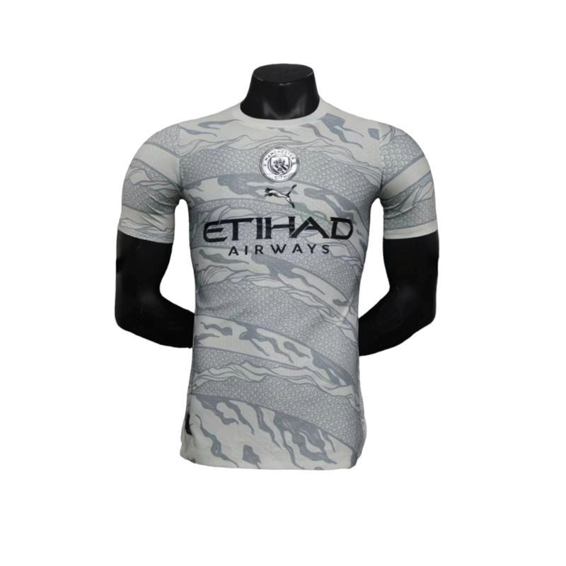 Camisa Manchester City Edição Especial 24/25 Branco - Versão Jogador