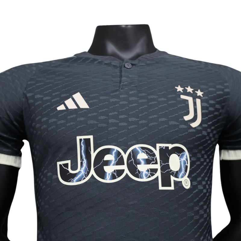 Camisa Juventus Third 23/24 Preto - Versão Jogador