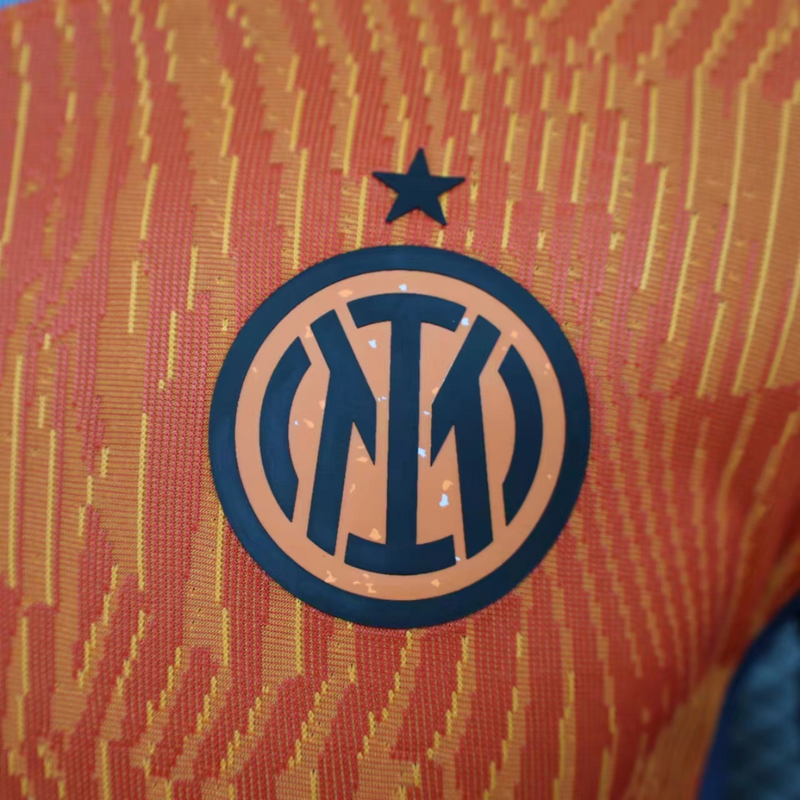 Camisa Inter de Milão Third Laranja - Versão Jogador