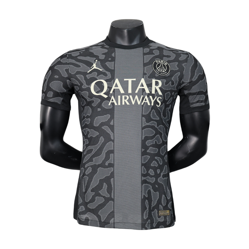 Camisa PSG Third 23/24 Preto - Versão Jogador