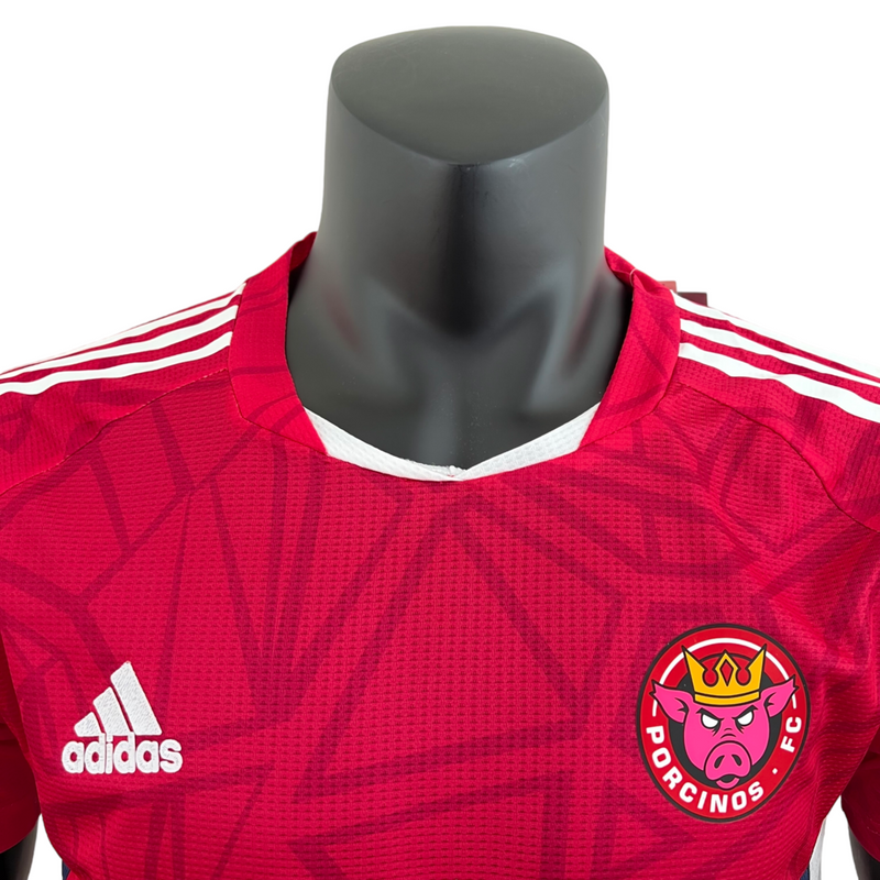 Camisa Porcinos Home 23/24 Rosa - Versão Jogador