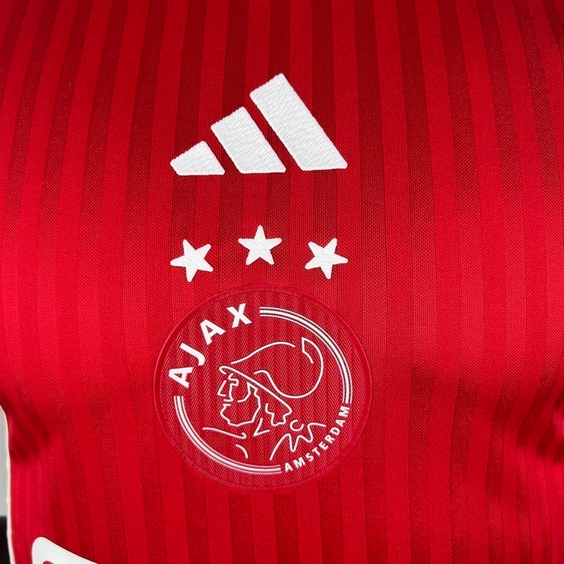 Camisa Ajax Home 23/24 Vermelho - Versão Jogador