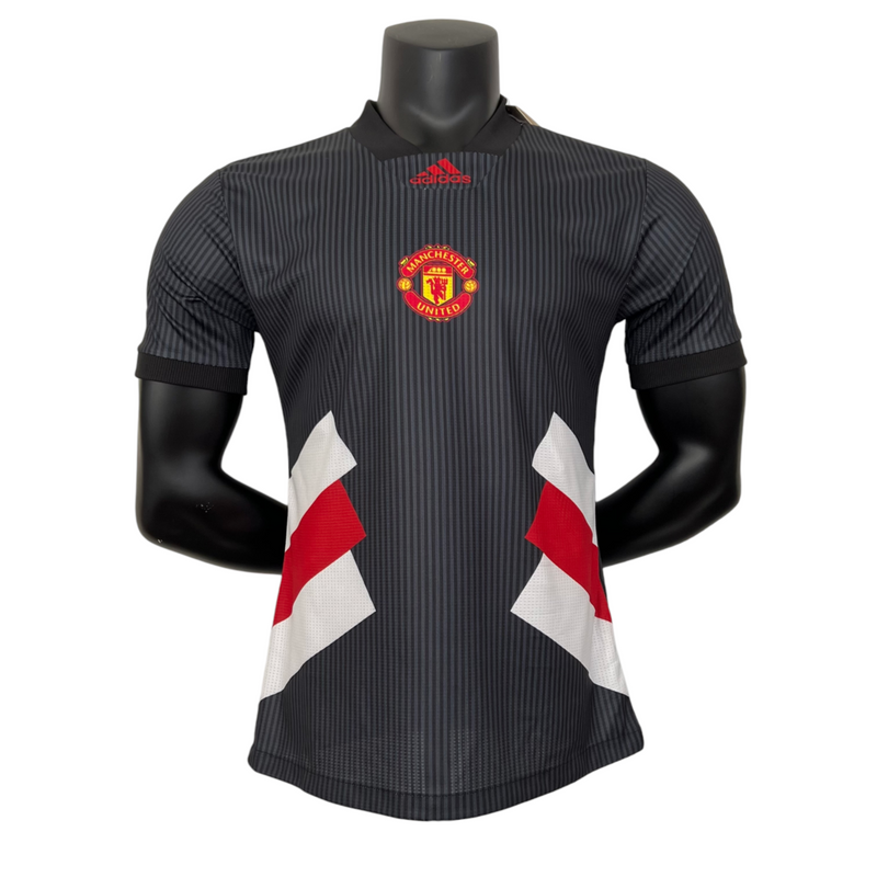 Camisa Manchester United Coleção Especial 23/24 Preto - Versão Jogador