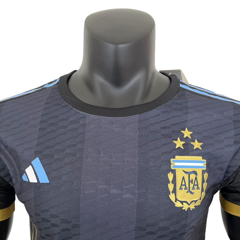 Camisa Seleção da Argentina Edição Especial 23/24 Preto - Versão Jogador