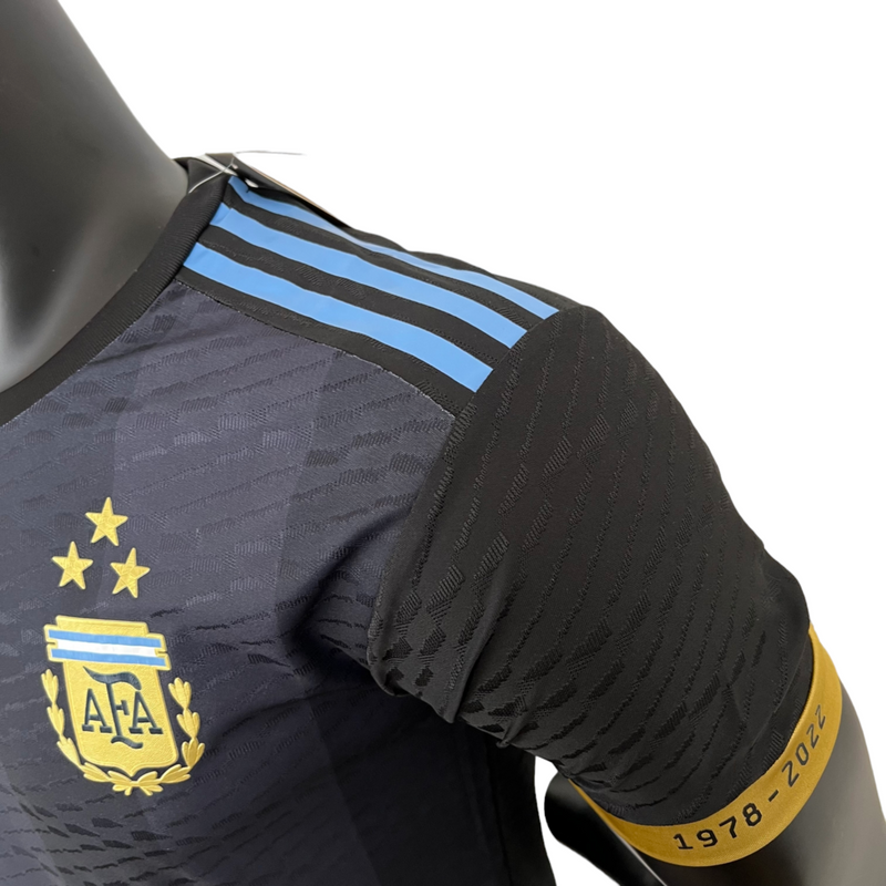 Camisa Seleção da Argentina Edição Especial 23/24 Preto - Versão Jogador