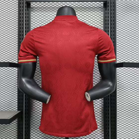Camisa Bayern de Munique 125 anos Vermelha 2025/26 - Versão Jogador