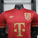 Camisa Bayern de Munique 125 anos Vermelha 2025/26 - Versão Jogador