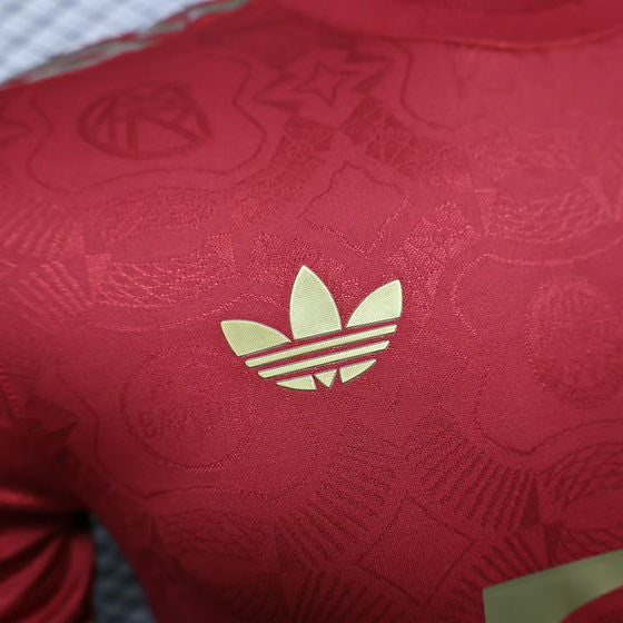 Camisa Bayern de Munique 125 anos Vermelha 2025/26 - Versão Jogador