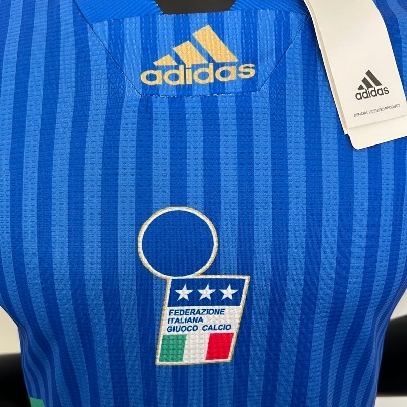 Camisa Seleção Itália Coleção Especial 23/24 Azul - Versão  Jogador