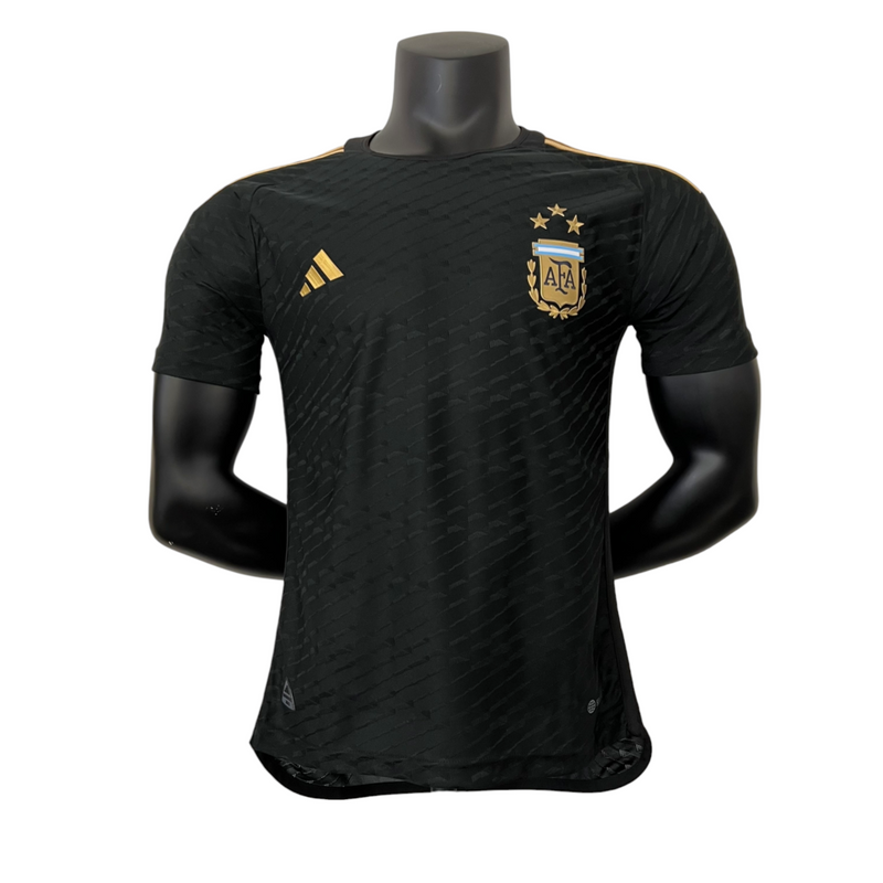 Camisa Seleção Argentina Edição Especial 23/24 Preto - Versão  Jogador