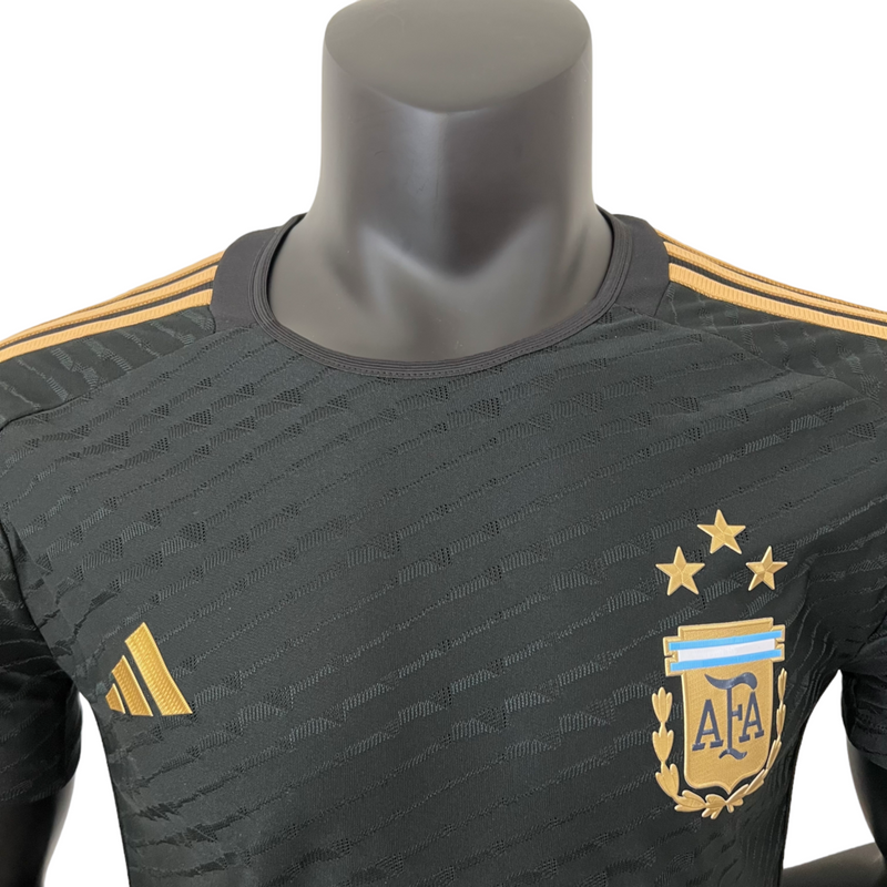 Camisa Seleção Argentina Edição Especial 23/24 Preto - Versão  Jogador