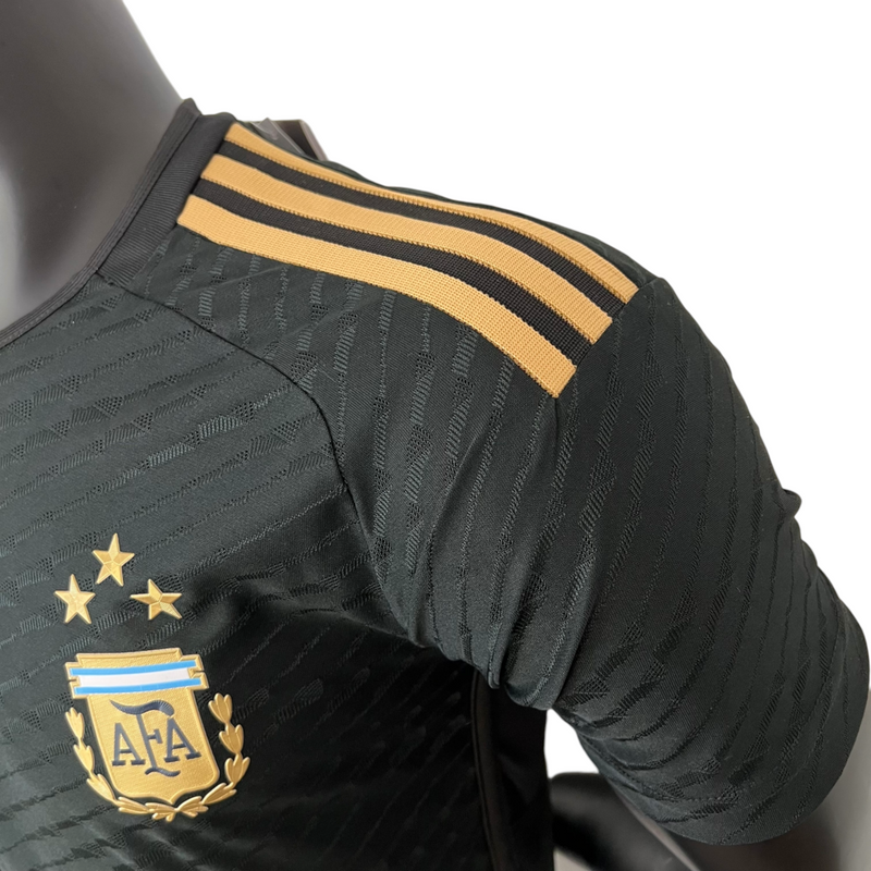 Camisa Seleção Argentina Edição Especial 23/24 Preto - Versão  Jogador