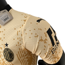 Camisa AC Milan Edição Especial 23/24 Creme - Versão  Jogador