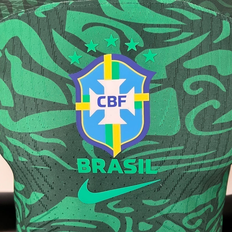 Camisa Seleção Brasileira Edição Especial 23/24 Verde - Versão  Jogador