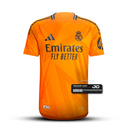 Camisa Real Madrid ll 2024/25 Laranja - Modelo Torcedor