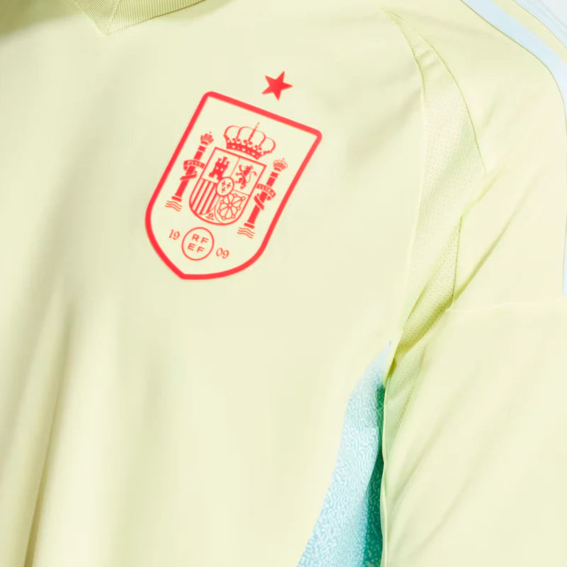 Camisa Seleção Espanha ll 2024/25 Amarela - Modelo Torcedor