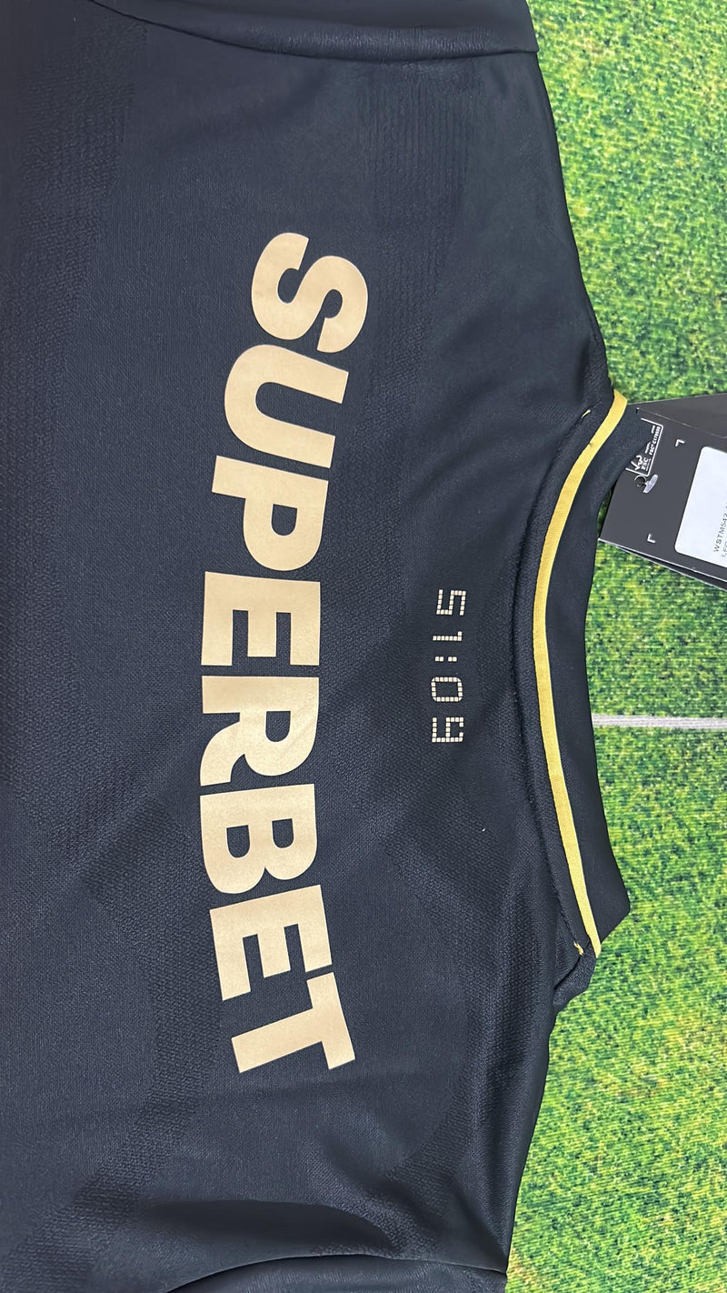 Camisa São Paulo III 2025/26 Preto + Dourado - Versão Jogador