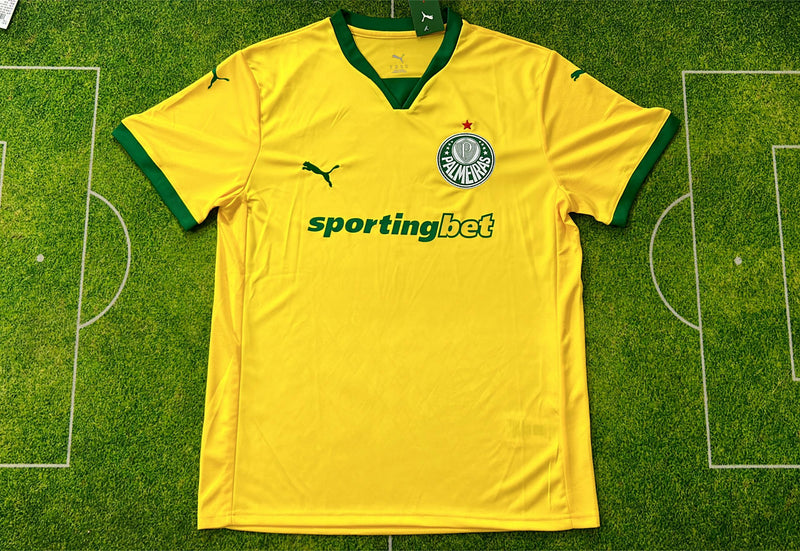 Camisa Palmeiras III 25/26  Amarela - Modelo Torcedor