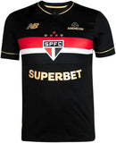 Camisa do São Paulo III 25/26  Masculina Preto - Modelo Torcedor