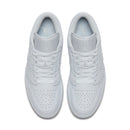 Tênis Nike Air Jordan 1 Low Triple White Logo (GS) - Rei da Pelada