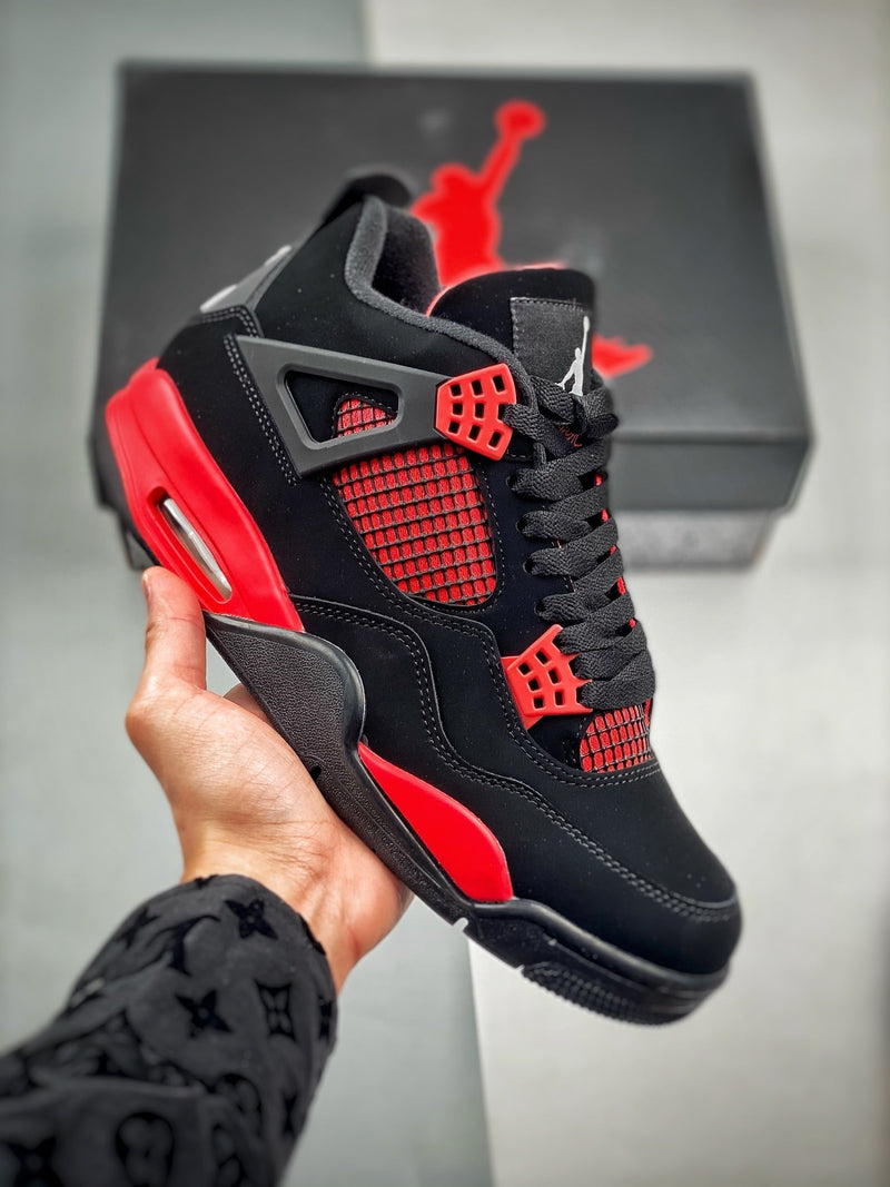 Tênis Nike Air Jordan 4 "Red Thunder" - Rei da Pelada