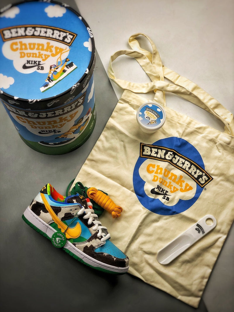 Tênis Nike SB Dunk Low x "Ben & Jerry's" Chunky Dunky - Rei da Pelada