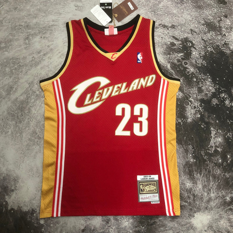 Regata Cleveland Cavaliers Mitchell & Ness Away Edition 03/04