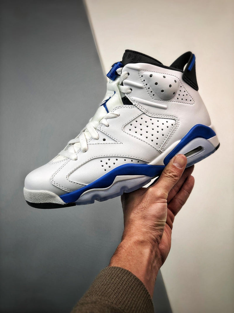 Tênis Nike Air Jordan 6 Retro "Sport Blue" - Rei da Pelada