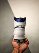 Tênis Nike Air Jordan 1 High "Metalic Navy" - Rei da Pelada