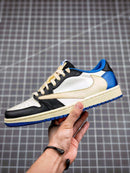 Tênis Travis Scott x Nike Air Jordan 1 Low 'Fragment Design' - Rei da Pelada