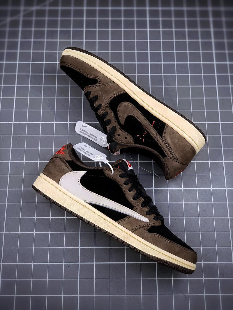 Tênis Nike Air Jordan 1 Low Travis Scott - Rei da Pelada