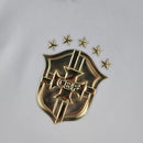 Camisa Feminina Seleção Brasil 2022/23 Branca e Dourada