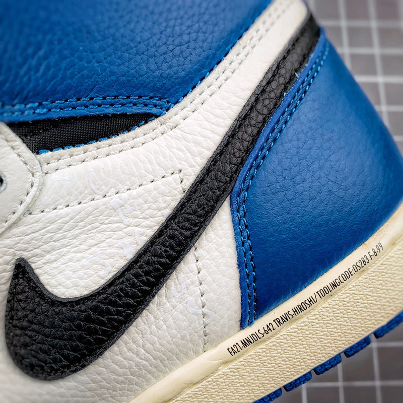 Tênis Nike Air Jordan 1 High OG x Travis Scott x Fragment - Rei da Pelada