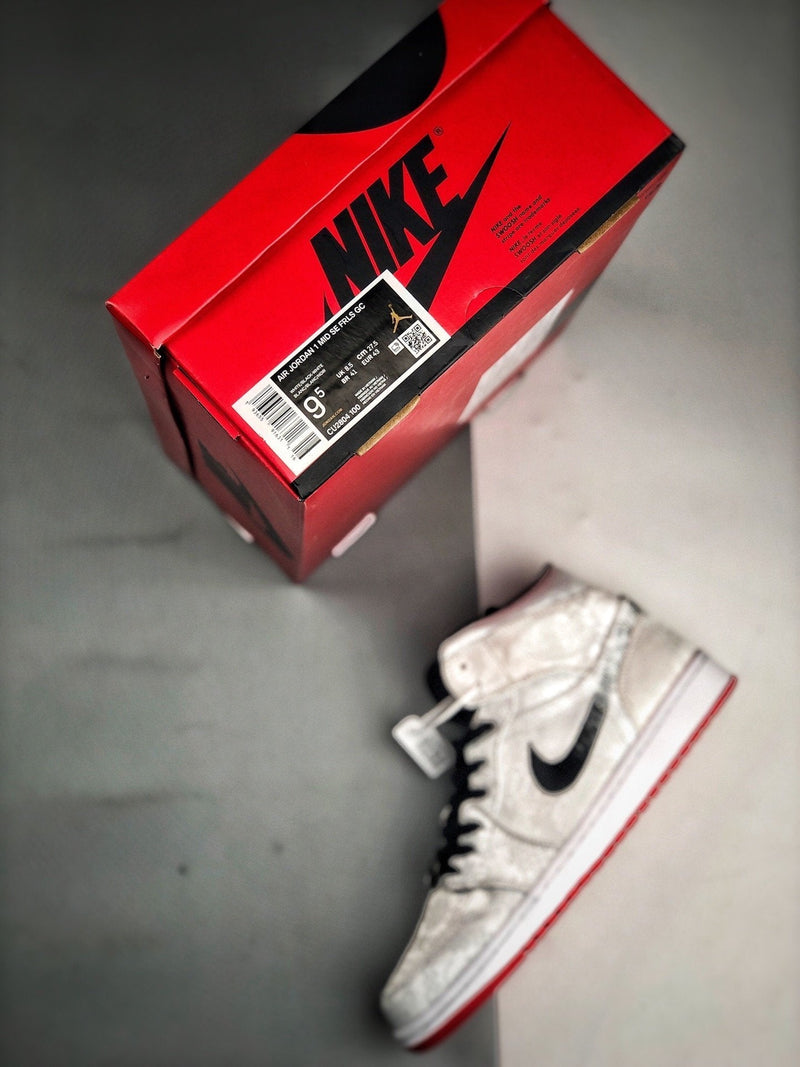 Tênis Edison Chen x Nike Air Jordan 1 Mid 'Fearless' - Rei da Pelada