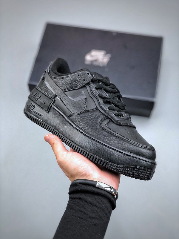 Tênis Nike Air Force 1 Low Shadow Triple - Rei da Pelada