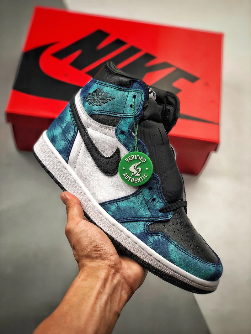 Tênis Nike Air Jordan 1 High "Tie Dye" - Rei da Pelada