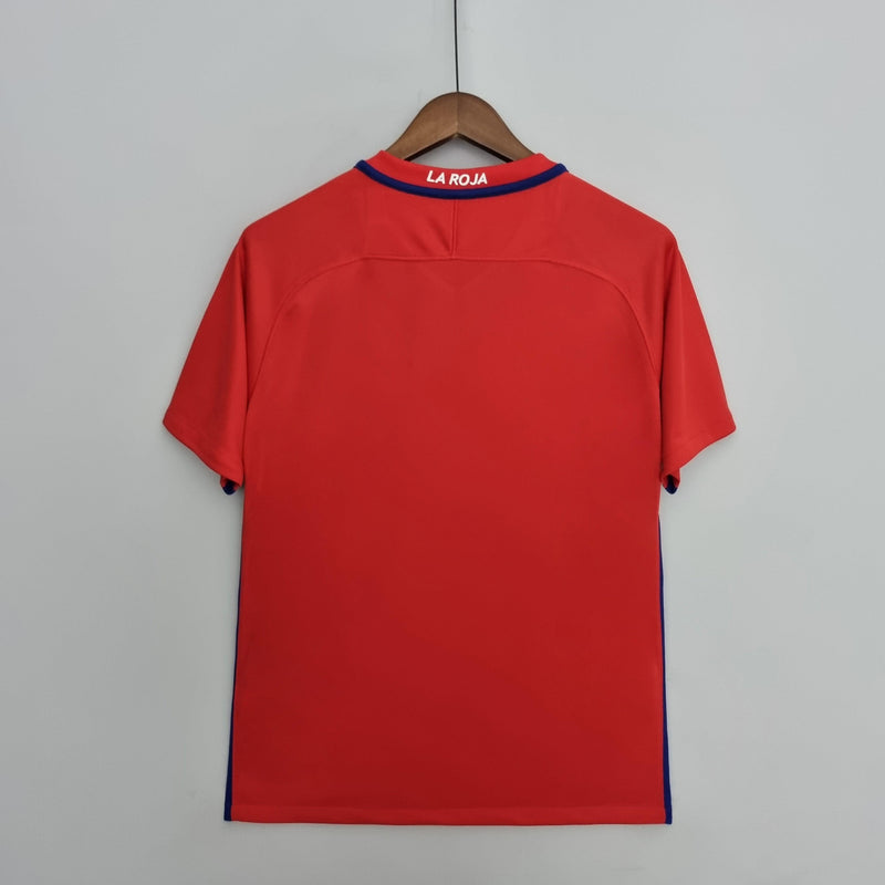 Camisa Retrô Seleção Chile 2016/17 Home