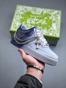 Tênis Nike Air Force 1 Low Obsidian Blue - Rei da Pelada
