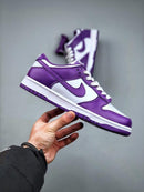 Tênis Nike SB Dunk Low "White Purple" - Rei da Pelada