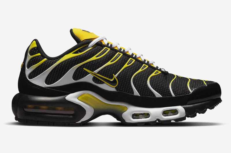 Tênis Nike Air Max Plus Tn "Black Tour Yellow" - Rei da Pelada