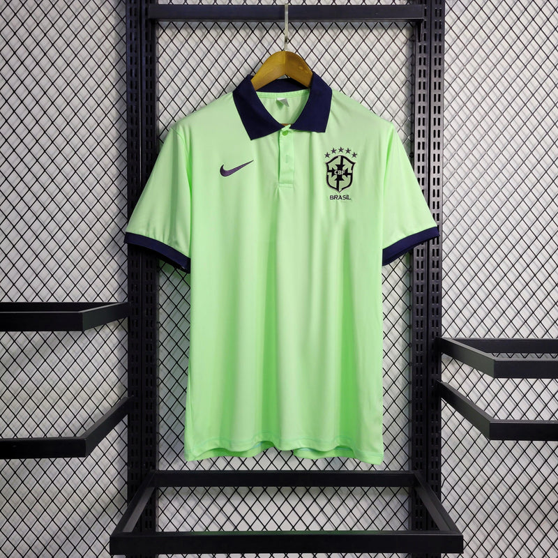 Camisa Seleção Brasileira Verde Polo 2022/23