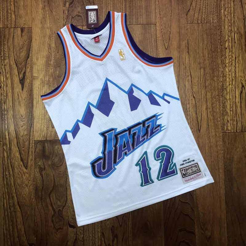 Regata Utah Jazz Mitchell & Ness Home 96/97