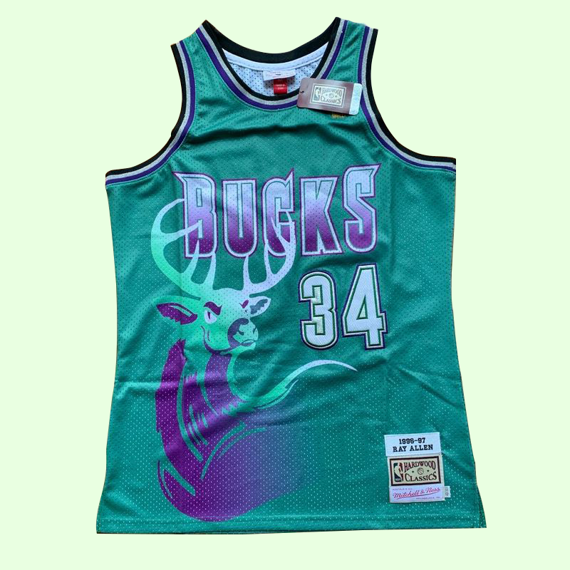 Regata Milwaukee Bucks Mitchell & Ness Alternative Edition 96/97