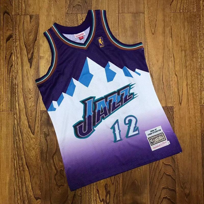 Regata Utah Jazz Mitchell & Ness Away 96/97