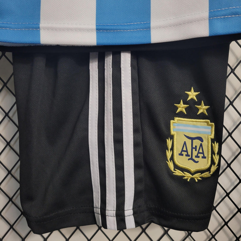 Camisa Seleção Argentina 2022/23 Home 3 - INFANTIL